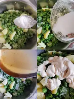 Make Soy sauce with potatoes and beans step 3