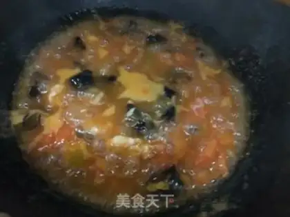 Make Tomato shrimp noodles step 13
