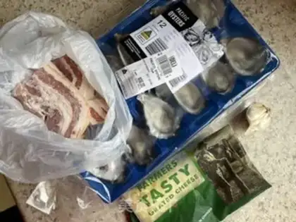 Make Cheese bacon step 0