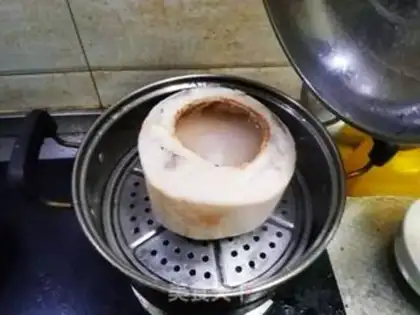 Make Coconut shells step 3
