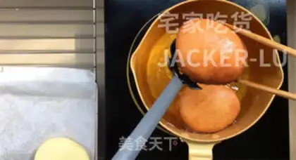 Make Vanilla mashed doughnuts step 9