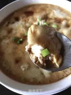 Make Meat and steamed eggs step 8