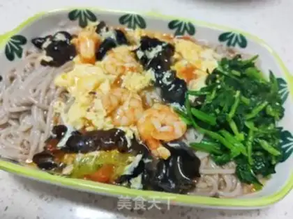 Make Tomato shrimp noodles step 25