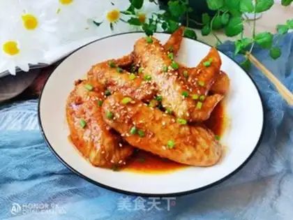 Make ♪ Taste chicken wings ♪ step 9