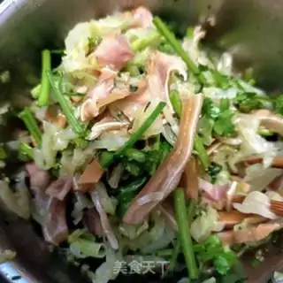 Make Piggy ears with cabbage step 13