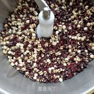 Make Bean rice powder step 1