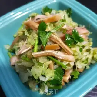 Make Piggy ears with cabbage step 14