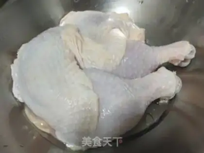 Make Salt chicken leg step 0