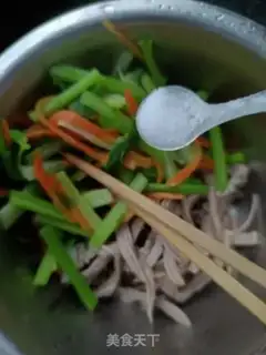 Make Celery with meat step 8