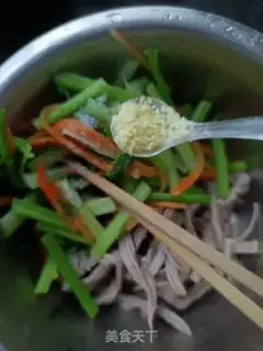 Make Celery with meat step 9