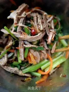 Make Celery with meat step 11