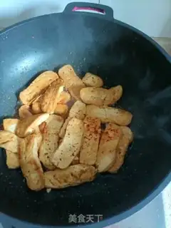 Make Fried tofu step 4