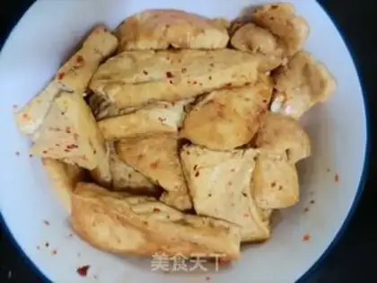 Make Fried tofu step 5