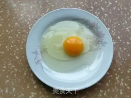 Make ♪ Quill-breaded eggs ♪ step 1