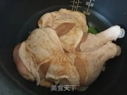 Make Salt chicken leg step 5