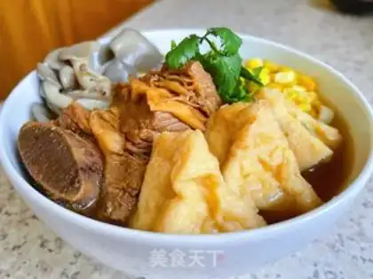 Make Red beef noodles step 5