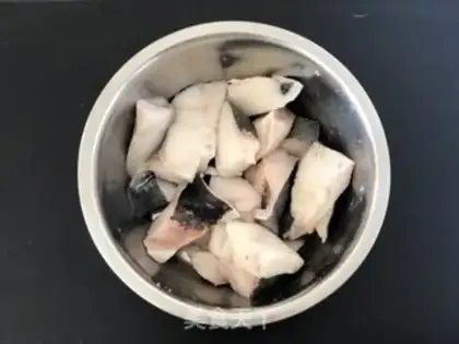 Make Spicy black cod step 1