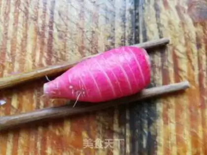 Make Sugar and radish step 0