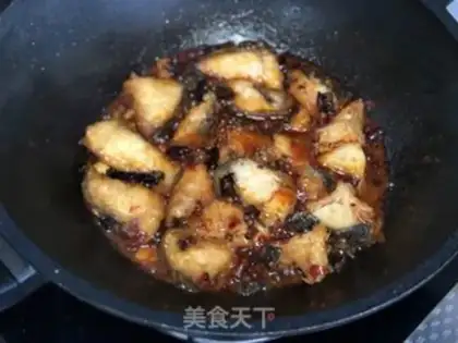 Make Spicy black cod step 9