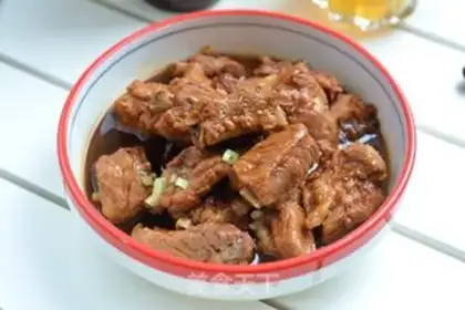 Make Favorite beer stew ribs step 8