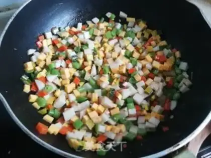Make Corn paste step 4