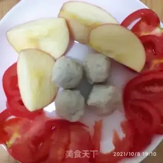 Make Vegetable fish balls step 3