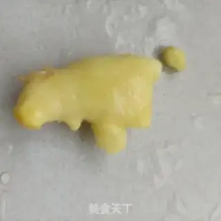Make Peanut lotion ginger sugar step 2
