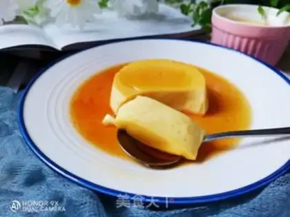 Make Caramel pudding step 15