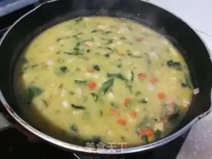 Make Corn paste step 9
