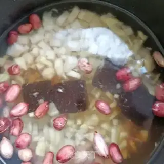 Make Peanut lotion ginger sugar step 6