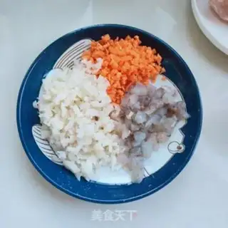 Make Shrimp cake step 1
