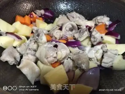 Make Curry chicken step 4