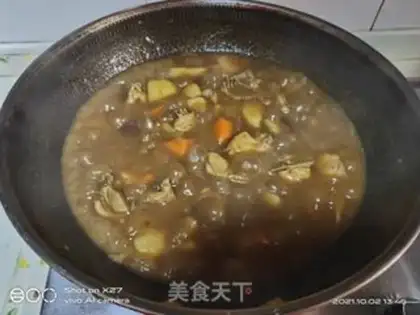 Make Curry chicken step 6