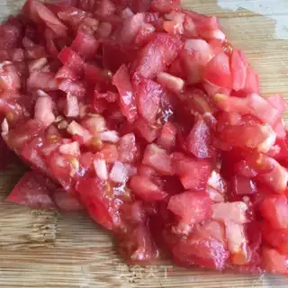Make Cheese and shrimp step 2