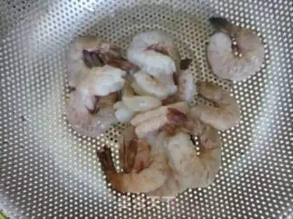Make Pinetail shrimp step 0