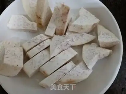 Make Potato chicken step 1