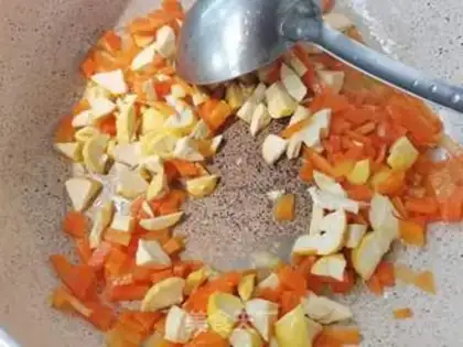 Make ♪ ♪ The roses and carrots ♪ step 4