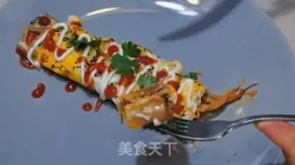 Make Heat bomb roasted cold noodles step 7