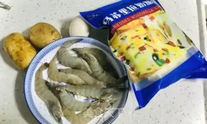 Make Potato cheeseball step 0