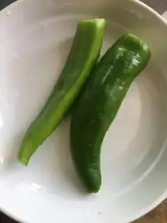 Make Cream pepper with garlic step 0