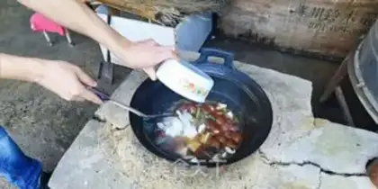 Make Iron pot lead step 8