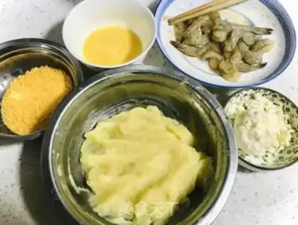 Make Potato cheeseball step 6