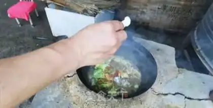 Make Iron pot lead step 12