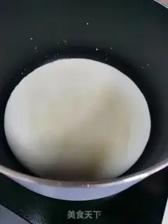 Make Mango pudding step 1