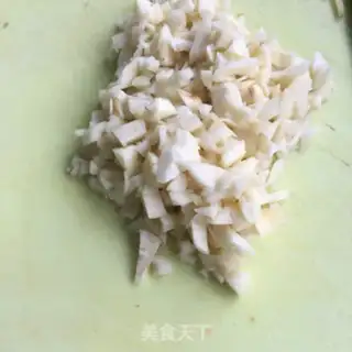 Make Garlic fans steamed golden needle mushrooms step 2