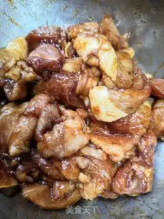 Make Meat loafed Dutch beans step 1