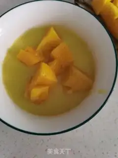 Make Mango pudding step 8