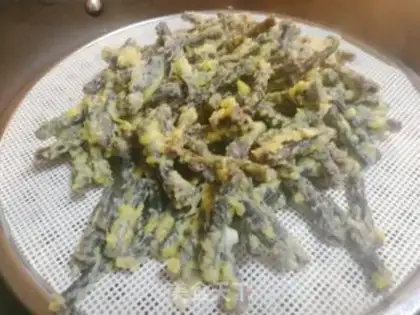 Make Pulp bean horns step 6