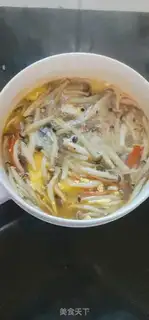 Make Crab mushroom egg soup step 8