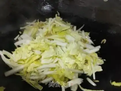 Make Red potato fan fried doll food step 3